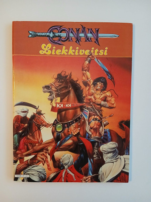 Conan sarjakuva 2/1987 Liekkiveitsi