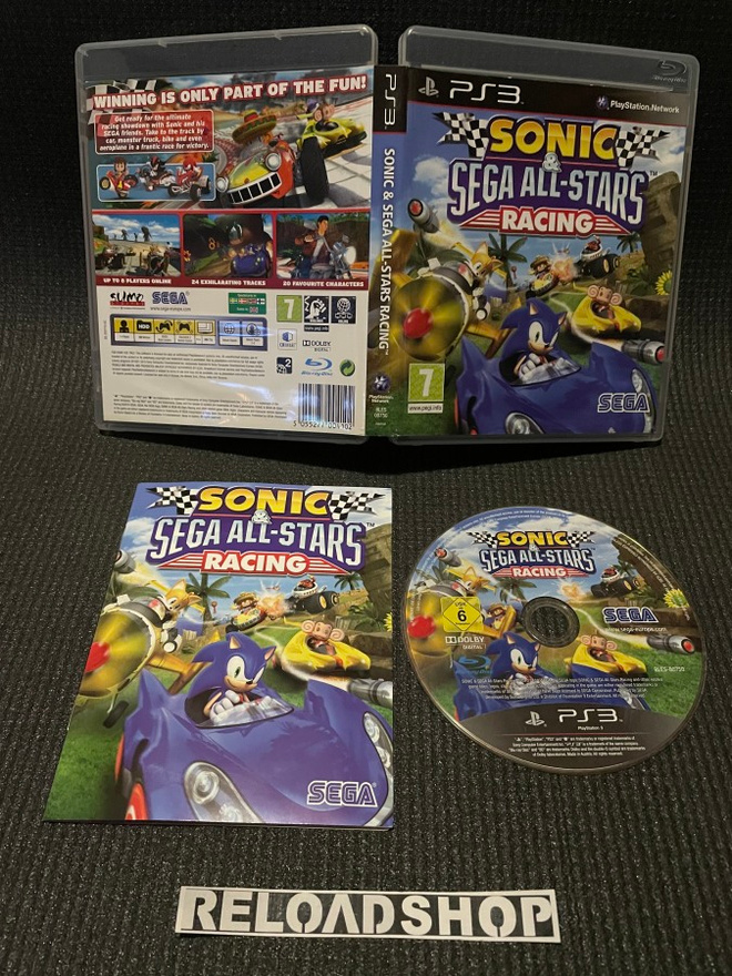 Sonic & SEGA All-Stars Racing - Nordic PS3 - CiB