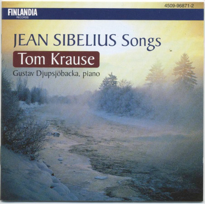 SIBELIUS • KRAUSE: Lauluja - Songs – MINT! 1994 Finlandia CD