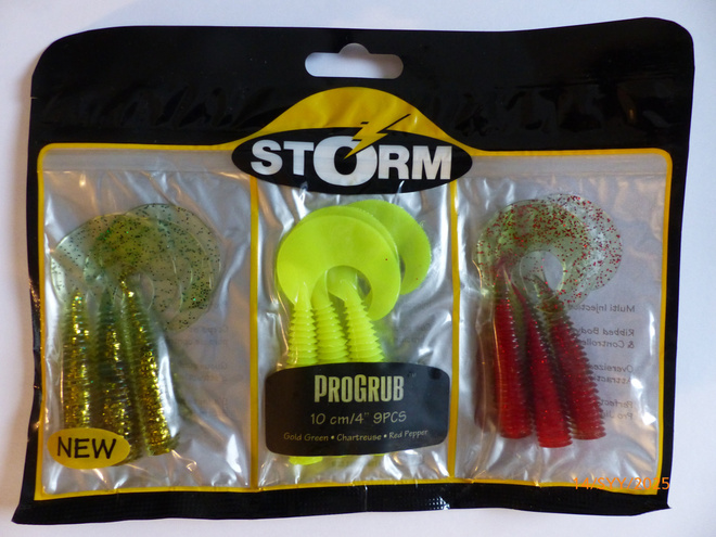 STORM Pro Grup 10cm Värit: Chartreuse * Red Pepper