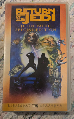 JEDIN PALUU Special edition Vhs fi