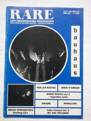 Levyjenkeräilijän erikoislehti RARE #6 (2/1991)