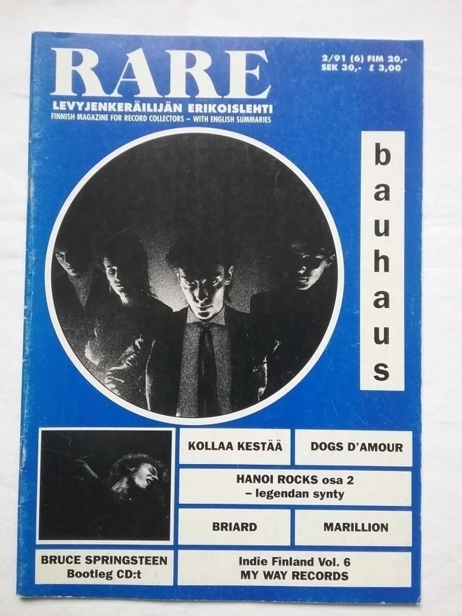 Levyjenkeräilijän erikoislehti RARE #6 (2/1991)