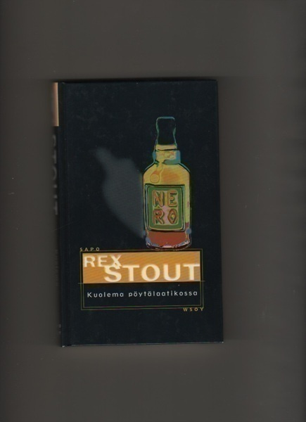 Stout: Kuolema pöytälaatikossa, WSOY 1997, Sapo 404,sid, K3+