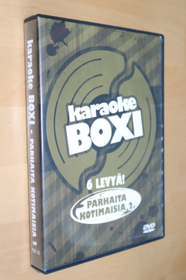 6DVD Karaoke Boxi Kotimaisia parhaita 2 ( 2009 Karaoketähti
