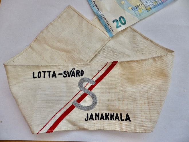 VANHA Hihanauha Lotta Svärd Janakkala