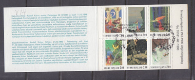 1990 rudolf koivu vihko ep. leimalla.
