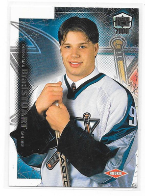 1999-00 Pacific Dynagon Ice #176 Brad Stuart San Jose Sharks