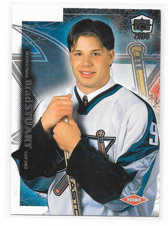 1999-00 Pacific Dynagon Ice #176 Brad Stuart San Jose Sharks