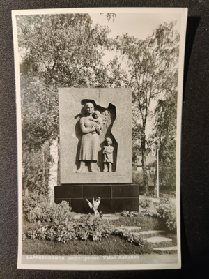 VANHA Postikortti Lappeenranta 1950-l Alkup.Mallikappale