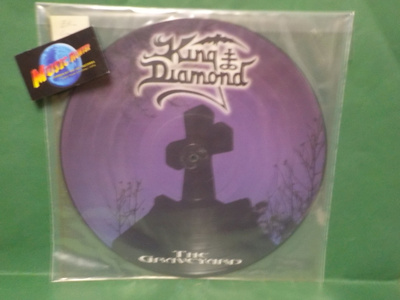 KING DIAMOND - THE GRAVEYARD EX- PICTURE VINYL 12"