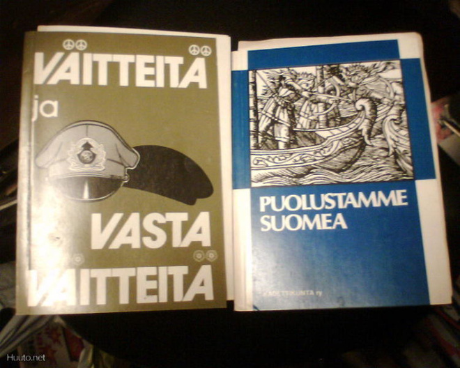 VÄITTEITÄ JA VASTAVÄITTEITÄ & PUOLUSTAMME SUOMEA (Sis.pk:t)