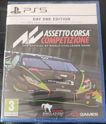 Ps5: Assetto Corsa Competitzione - UUSI (CIB)