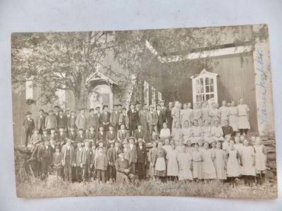 VANHA Postikortti Yläne 1920-l