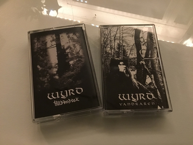 Wyrd . 2 kpl kasetti vandraren , huldrafolk