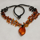 Erilainen Meripihka kaulakoru Baltic Amber itämeren - pikkukuva 1