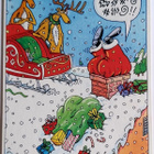 2-os. JOULUKORTTI "Joulupukki ja porot" - pikkukuva 1