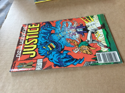 MARVEL NEW UNIVERSE JUSTICE 13/1987 HYVÄ