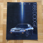 Esite Dodge 600 1988 - pikkukuva 1