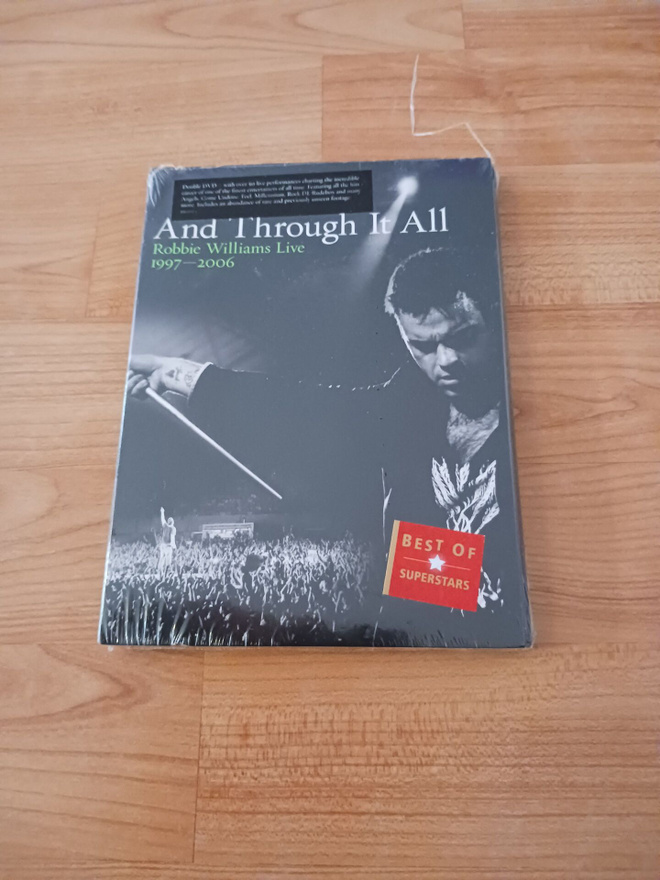 Robbie Williams – And Through It All 2dvd 2006 sealed!