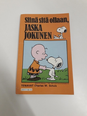 Tenavat 16- Siinä sitä ollaan,Jaska 3p (C. M. Schultz,kirja)