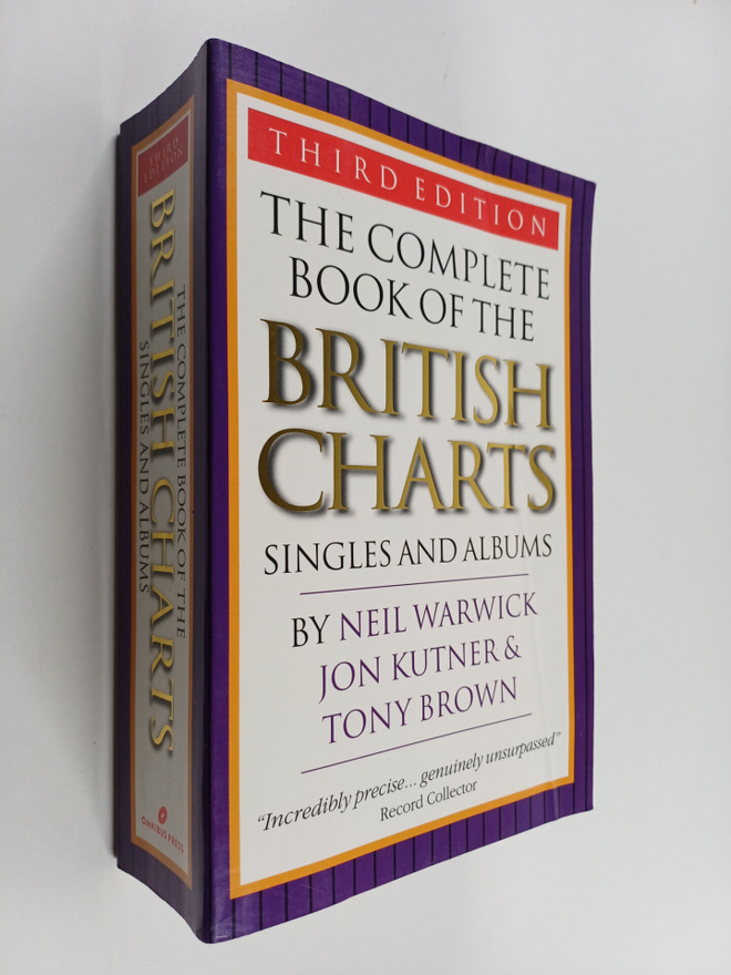 Tony Brown ym. : The Complete Book of the British Charts ...