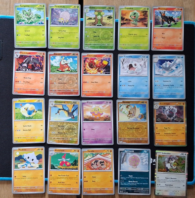 Pokemon kortit 20kpl (#7 Scarlet & Violet base set)