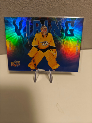 Juuse Saros 2025-26 Upper Deck Vibing #VB-4 Nashville