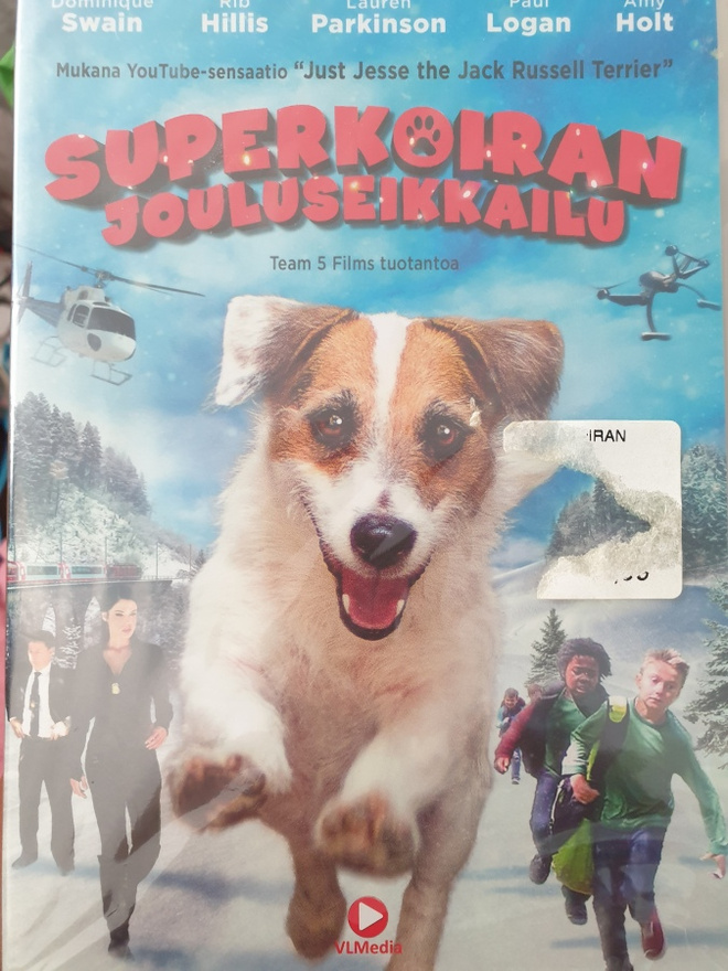 SUPERKOIRAN JOULUSEIKKAILU DVD UUSI