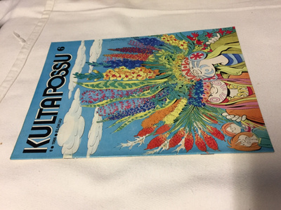 KULTAPOSSU LEHTI 6/1986 HIENO