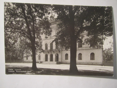 VANHA Postikortti Vaasa 1930-l Alkup.Mallikappale