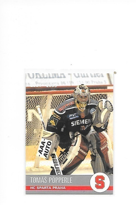 2004-05 OFS Plus #195 Tomas Pöpperle Sparta Praha MV Tsekki