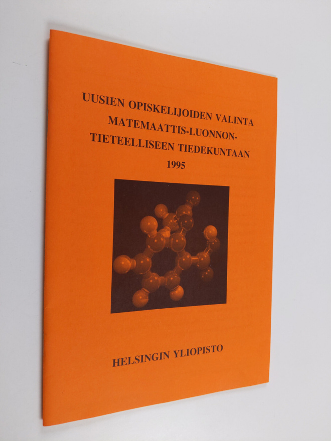 uusien opiskelijoiden valinta matemaattis-luonnontieteell...
