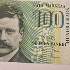100mk seteli 1986. Sileä  - pikkukuva 1