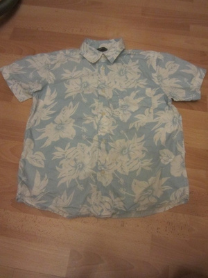 Kauluspaita 152 cm 11-12 y H&M L.O.G.G.  vaal.sininen-valk.