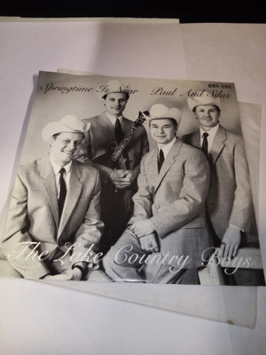 7" single THE LAKE COUNTRY BOYS :  Springtime is near