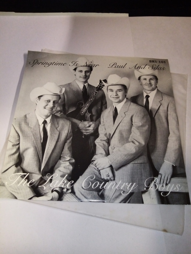 7" single THE LAKE COUNTRY BOYS :  Springtime is near