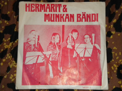7" HERMARIT JA MUNKAN BÄNDI - EP single gospel EX-