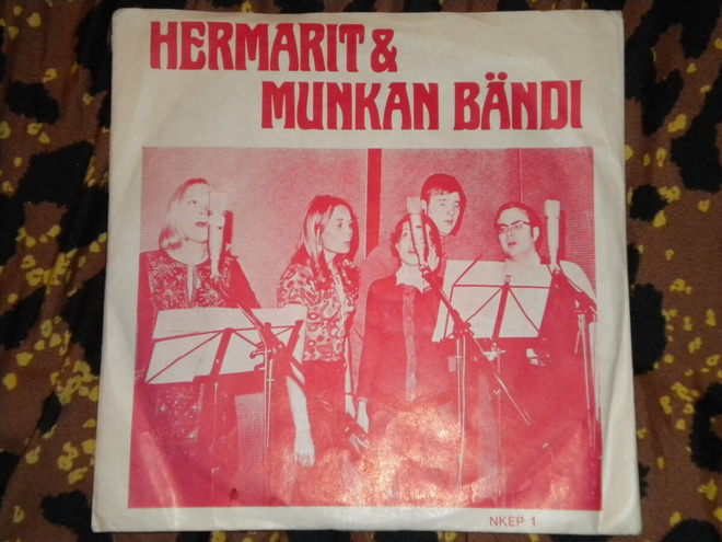 7" HERMARIT JA MUNKAN BÄNDI - EP single gospel EX-