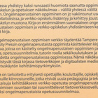 Timo Portimojärvi (toim.): Ongelmaperustaisen oppimisen - pikkukuva 3