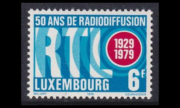 Luxemburg 997 ** Radio 50v (1979)