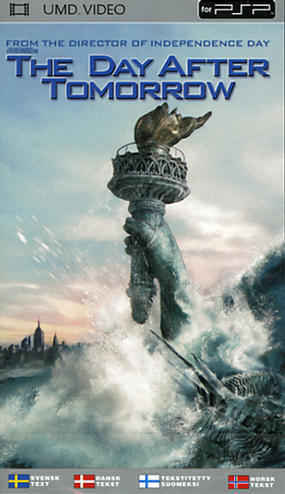PSP UMD elokuva Day After Tomorrow Suomitekstit