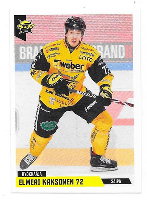 2019-20 CardSet #131 Elmeri Kaksonen Saipa