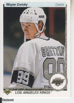 Wayne Gretzky 90-91 UD ranskan kielinen