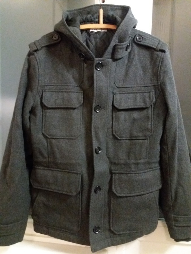 Miesten käyttämätön Topman - takki , L - koko