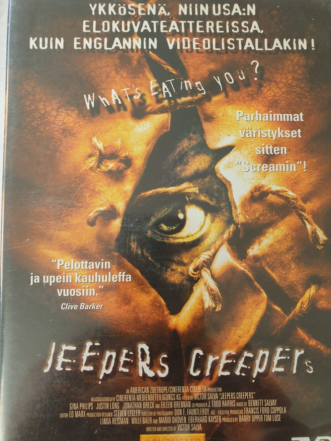 JEEPERS CREEPERS  DVD