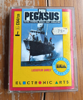PHM Pegasus (C64 / Commodore 64) – Lucasfilm Games. CIB