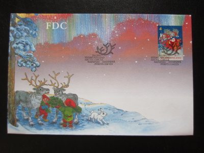 FDC 2001 Joulupukki