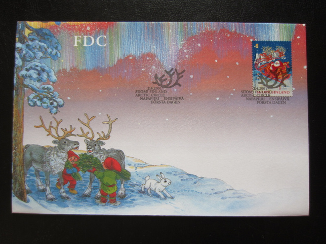 FDC 2001 Joulupukki