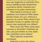 Saara Kinnunen: Kun tiet eroavat - pikkukuva 3